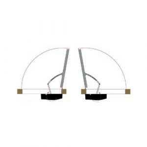 Braccio Articolato OVER EVO-N APRIMATIC 42605/080 Per Porta Automatica