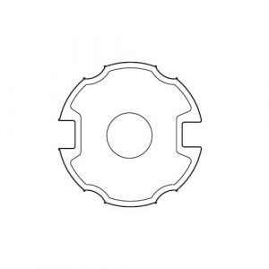 Adattatore Tubo Tondo Ogiva D. 78 Per Revolux 59 APRIMATIC 43380/104 Tenda Da Sole