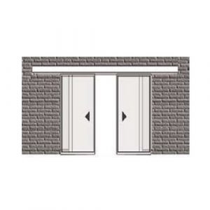 2 Ante Scorrevoli Oltreluce Con Trave Autoportante 3210 x 2800 APRIMATIC 49520/116