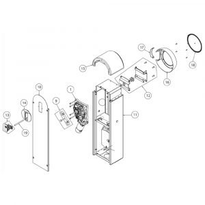 Encoder Per QIK 3 4 7 60 70 DITEC ENTREMATIC 61EOUA NC61EOUA Ricambio Originale