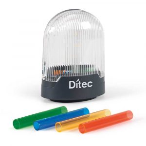 Lampeggiante 24V Lampeggiatore Intermittenza LED Originale DITEC ENTREMATIC FL24