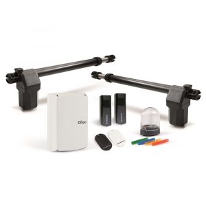 Kit Set Automazione Per Cancello a 2 Ante Battenti DITEC ENTREMATIC DITS35L TS 230V