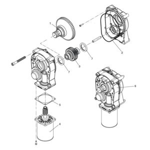 Motoriduttore Motore Elettrico Eva 5 Nuovo BENINCA' 968601525 Ricambio Originale