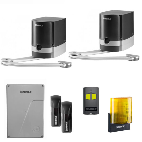 Kit Automazione Per Cancelli a Battente Articolato MB24 BENINCA' KMB24 9598471 24v