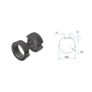Adattatore Tm2 Ad45 - Deprat 62 Welser 63 FAAC A4505_0507S Per Motore Tapparella