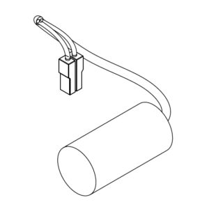 Condensatore Pass 1200 GIBIDI A90797P Ricambio Originale
