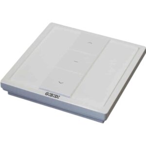 Pulsantiera Radio 1Ch 433Mhz Con Supporto A Muro GIBIDI WALL 1 EWSETX1WALL