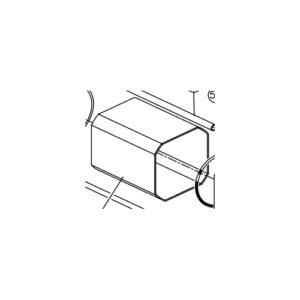 00002 Carter Corto Per M510-E51 GIBIDI P9AX53300 Ricambio Originale