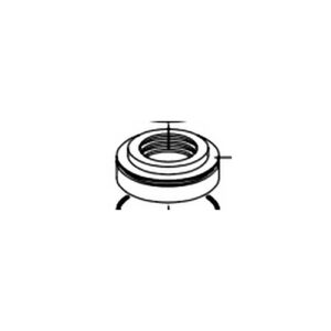 00001 Flangia Supporto Boccola GIBIDI P9AX53740 Ricambio Originale