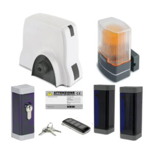 Kit Automazione Automatismo Cancelli Scorrevoli Sl844 Sc24 433 GIBIDI K8442/BFLT