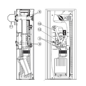 Kit Giunto Per Braccio Tondo D. 100Mm Di Upper 8E DITEC ENTREMATIC UP8G