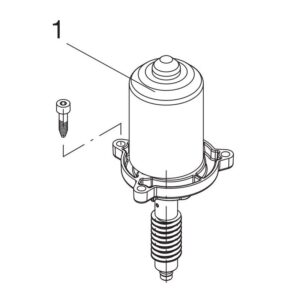 Motore Elettrico Assemblato Per Bull 424 Sw BENINCA' 968601942 Ricambio Originale