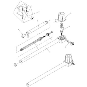 Tubo Alluminio Verniciato Dx Per Du.30/V DU30 BENINCA' 9686452 Ricambio Originale