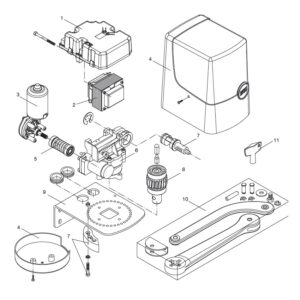 Kit Bracci Alluminio Per Ben BENINCA' 9686490 Ricambio Originale