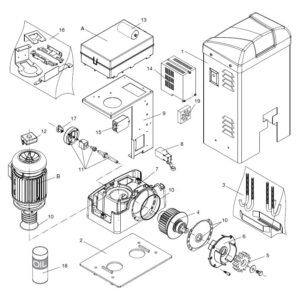 Inverter 0.75 Kw 230V Per Bison 25 Oti BENINCA' 9686696 Ricambio Originale