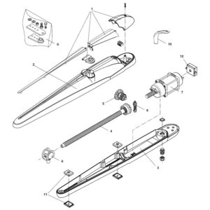 Encoder Per Bob Bob21Me Bob30Me BENINCA' 9686701 Ricambio Originale