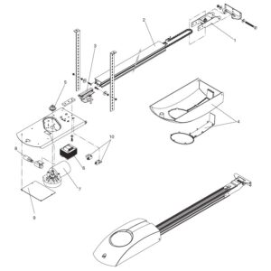 Centrale Scheda Quadro Comando Per Kte BENINCA' 9686928 Ricambio Originale