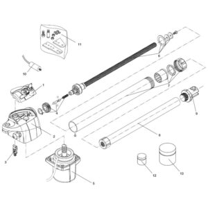 Calotta Assiemata Per Bill 230V - 1400G - My14 BENINCA' 9688175 Ricambio Originale