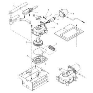 Encoder Mei Per Motore DU.IT14NE DU.IT14NVE BENINCA' 9688236 Ricambio Originale