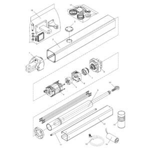 Kit Guarnizioni Per Motore Hd 80 BENINCA' 9688249 Ricambio Originale