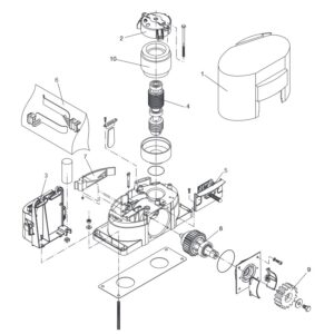 Centrale Scheda Quadro Comando Cp.Ms5-6B Core Per Ms5 BENINCA' 9688296 Ricambio Originale