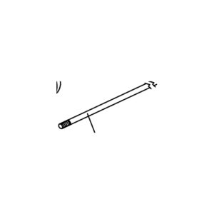 00004 Tirante M6X310 Per Sb.800 GIBIDI P9AV1301G Ricambio Originale