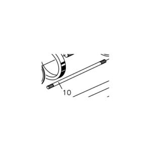 00004 Tirante M6X139 10.9 GIBIDI P9AV1308G Ricambio Originale