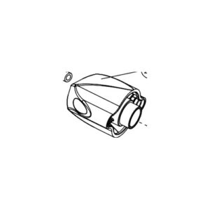 00005 Testata Anterore In Pa66 GIBIDI P9AX91640 Ricambio Originale