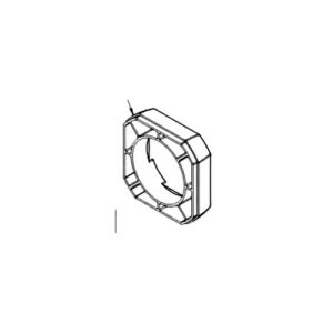 00005 Flangia Centrale Top 391 441 GIBIDI P9AX91680 Ricambio Originale