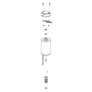 00001 Motore Elettrico Kuda 150/200 + Encoder GIBIDI P9MOTKUDA Ricambio Originale