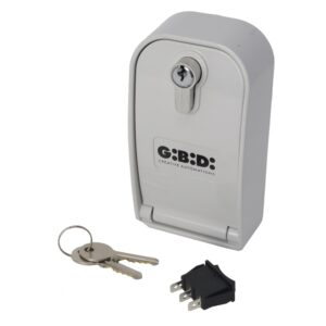 Selettore Blindato Con Sblocco Esterno Chiave Personalizzata GIBIDI SBC04-2013 Serranda Avvolgibile Garage