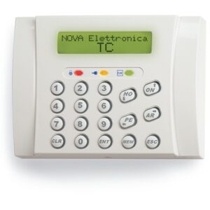 Tastiera Grigia a Display Blu AVS ELECTRONICS TC PLUS 2210102 Allarme Antifurto Antintrusione