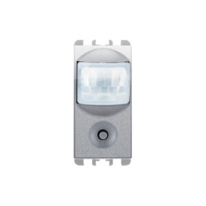 Sensore Ir Con Simulatore Di Presenza, 1 Modulo, 230Vac 6A, Nea, Alluminio URMET 10127AL