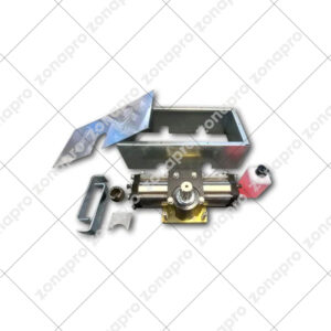 Martinetto Idraulico Per Cancello Anta Battente Interrato FAAC 750 R 100° 108757 Con Coperchio Inox