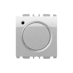 Suoneria Elettronica Multitonale, 2 Moduli, 18 Melodie Selezionabili, 230V, Nea, Alluminio URMET 10261/2AL