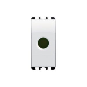 Diffusore Verde, 1 Modulo, Nea, Bianco Ghiaccio URMET 10283BG
