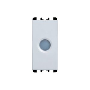 Diffusore Trasparente Con Led Bicolore 230Vac, 1 Modulo, Nea, Bianco URMET 10284.B