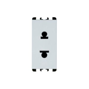 Presa Euro-Americana, 1 Modulo, 127-230V, Nea, 16A, Bianco URMET 10306.B