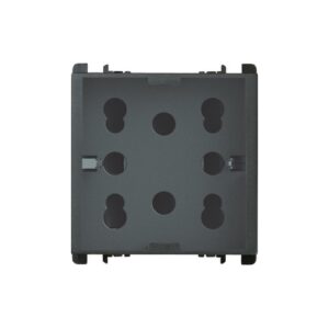 Presa Multy P40, 2 Moduli, Due Prese Bipasso P11-P17 E Una Presa Schuko, Nea, Antracite URMET 10311/2