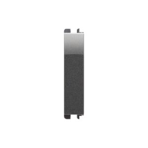 Coppia Copriforo, Mezzo Modulo, Nea, Acciaio Scuro URMET 10351AC