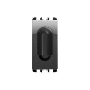 Passacavo, 1 Modulo, Nea, Acciaio Scuro URMET 10355AC