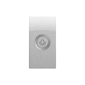 Copritasto Illuminabile Simbolo "Luce", 2 Moduli, Nea, Nea, Bianco URMET 10364/2.B