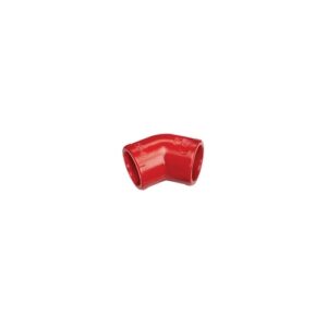Curva 45° In Abs Di Colore Rosso, Linea 600 URMET 1043/624