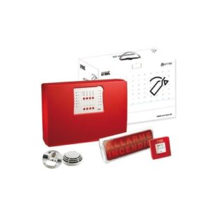Kit Rivelazione Incendi Con Centrale 1043/422, Linea 400 URMET 1043/922