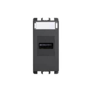 Connettore Usb, Morsetti A Vite, 1 Modulo, Nea, Antracite URMET 10451