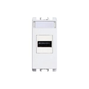 Connettore Usb, Morsetti A Vite, 1 Modulo, Nea, Bianco URMET 10451.B