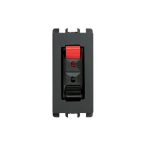 Presa Hi-Fi Per Altoparlante, 1 Modulo, Nea, Antracite URMET 10460