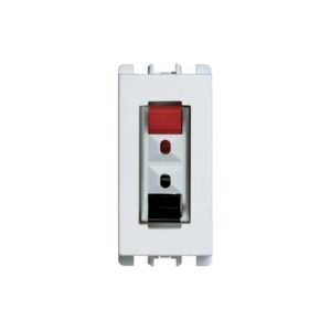 Presa Hi-Fi Per Altoparlante, 1 Modulo, Nea, Bianco URMET 10460.B