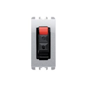 Presa Hi-Fi Per Altoparlante, 1 Modulo, Nea, Alluminio URMET 10460AL