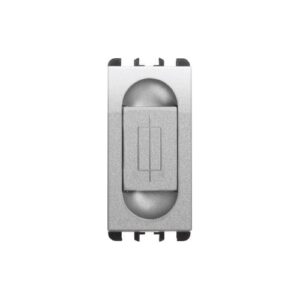 Portafusibile, 1 Modulo, 1P 10A 250Vac Per Fusibili 5X20Mm, Nea, Alluminio URMET 10500AL